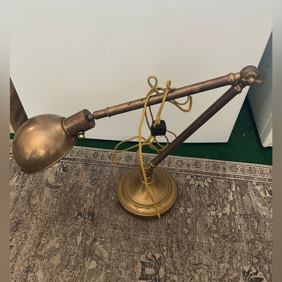 rare antique desk lamp